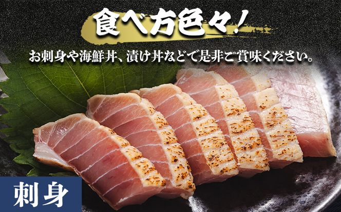 マグロ ハランボ たたき 1節 天然マグロ メバチマグロ ハランボ(腹身) たたき たたきのタレ付き - 鮪 まぐろ 赤身 寿司 刺身 丼 おつまみ 海の幸 高知県 香南市 oo-0004