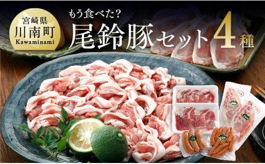 もう食べた?尾鈴豚セット [ 肉 豚 肉国産 九州産 宮崎県産 しゃぶしゃぶ ウインナー バラエティ セット お楽しみ ][H0401]