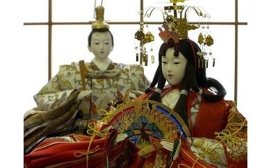 68.伝統工芸士 蘇童のひな人形『京七番 新古今雛 京刺繍』親王 68.伝統工芸士 蘇童のひな人形『京七番 新古今雛 京刺繍』親王