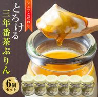 ＜ビストロ・エテ＞eteのプレミアムぷりん『三年番茶ぷりん』6個≪プリン 生プリン 洋菓子 贈答≫