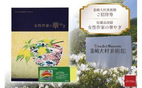 韮崎大村美術館入場券1枚＋図録 女性作家の華やぎ1冊 [韮崎大村美術館 山梨県 韮崎市 20742143] 