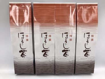 S119 【カフェインレス】香ばしく飲みやすい！人気のほうじ茶 800g（200g×4袋）
