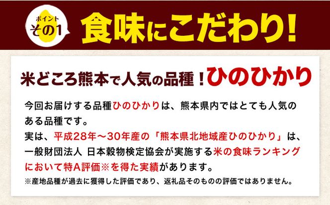  新米 令和6年産 早期先行予約受付中 ひのひかり 選べる精米方法 白米 or 無洗米 5kg ～ 20kg 《11月-12月頃出荷予定(土日祝を除く)》  熊本県産 米 精米 ひの 熊本県 大津町---oz_hn6_af11_24_10500_5kg_h---