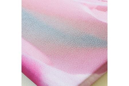 099H013 レザーフォトパネル 45cm×45cm【写真パネル オーダー 合成皮革製 手作業 インテリア】