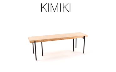 【幅サイズオーダー可能】　KIMIKI - MIMIベンチ 100cm -150cm M-mp-A49A