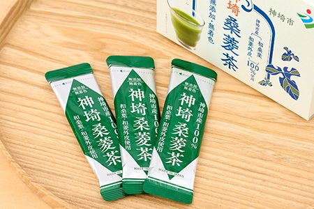 神埼桑菱茶(3g×30包)×4箱【健康 桑 菱 ポリフェノール 無添加 無着色 ノンカフェイン】(H066123)