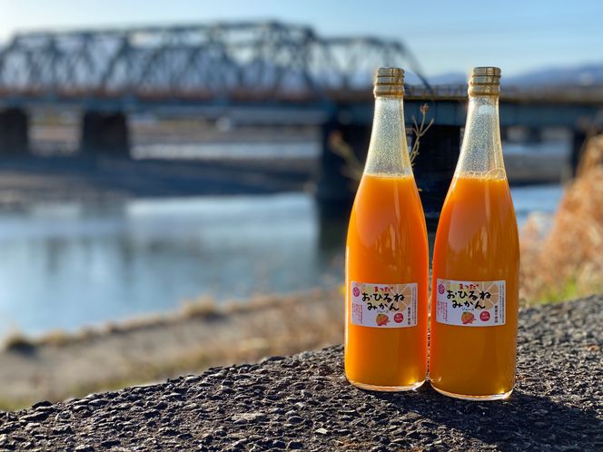 『松田ブランド』数量限定！おひるねみかんジュース1000ml　4本セット