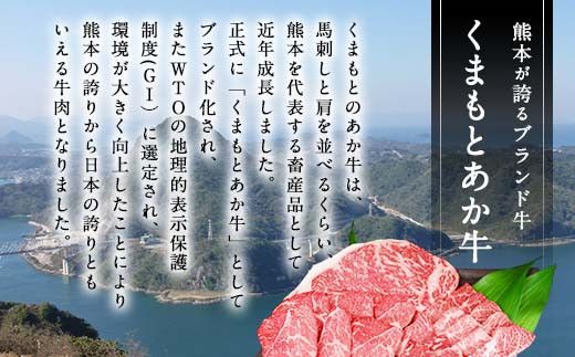 【GI認証】くまもとあか牛 焼肉用400g あか牛 国産 G-30