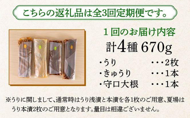 【全3回定期便】【明治神宮ご奉献品】奈良漬 「琥珀漬」670g ご家庭用 詰め合わせ 《築上町》【有限会社奈良漬さろん安部】奈良漬 奈良漬け[ABAE028]