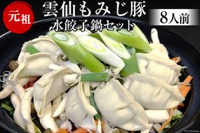 BD170雲仙もみじ豚　水餃子鍋セット8人前