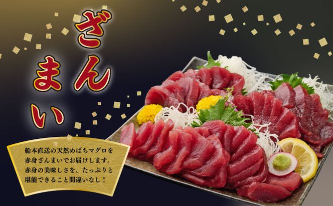 厳選　天然めばちマグロ　赤身　約５００g　ge015