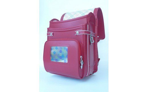 コードバンランドセル(内装 アメ豚)・カーマイン	