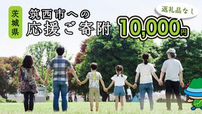 【返礼品なし】茨城県筑西市へのご寄附 10,000円[ZZ003ci]