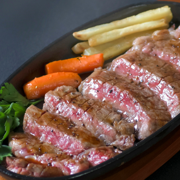 岡山県産和牛肉「ステーキ1kg」（ランクA4以上）060-007