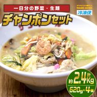 チャンポンセット(計約2.4kg・620g×4個)ちゃんぽん 麺 スープ 野菜 具沢山 冷凍 国産 小分け おかず 惣菜 簡単調理【TG-3】【サンクスギビング】