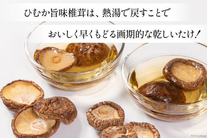 15分で早戻り！宮崎県産 原木栽培 乾しいたけ ひむか旨味椎茸セット《香信・どんこ》(30g×各4袋) 計240g [本吉 宮崎県 日向市 452060108]