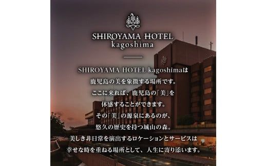 SHIROYAMA HOTEL kagoshima 城山牛リブロース　K096-004