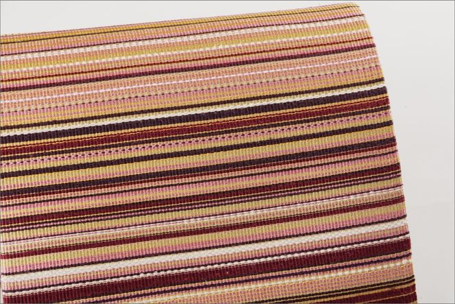 丹後帯　袋帯「ユイタン」　紫ピンク　FY00084