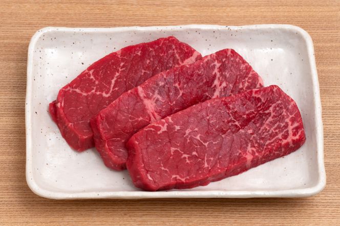 牛肉 【A4～A5】 博多和牛 モモステーキ 約500g （100g×5P） [MEAT PLUS 福岡県 筑紫野市 21760732] 肉 和牛 牛 博多 ステーキ a5 A5