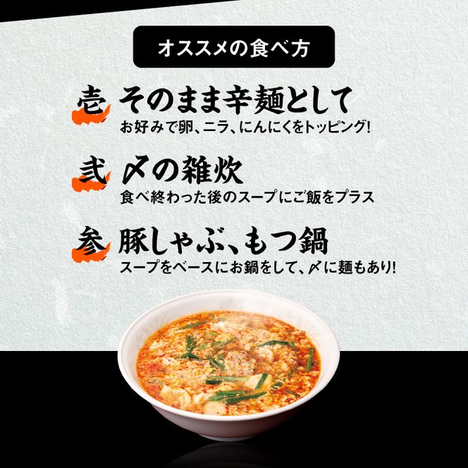 辛麺お試しセット(辛麺×2食)　N040-A0267