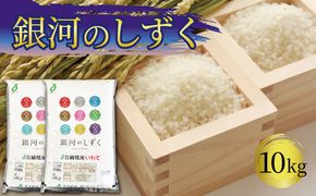 米 10kg 5kg×2袋 銀河のしずく 白米 お米 おこめ 1等米 精米 ご飯 朝食 昼食 夕食 国産 岩手県 大船渡市 [56500595_2]