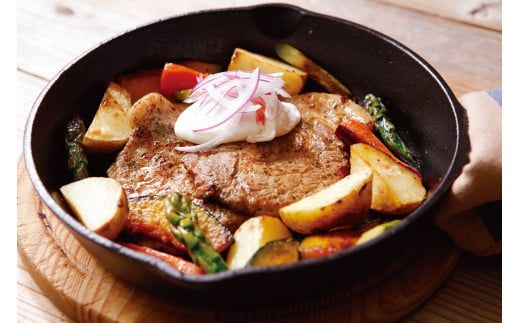 焼くだけ簡単♪ ４種の味が楽しめる ジャーマングリルステーキセット（２枚×５パック）ドイツ スパイス ハーブ ステーキ 豚肉 豚肩ロース ケバブ ガーリック 味付き 小分け 時短料理 H003-042