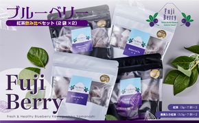 Fuji Berry ブルーベリー紅茶飲み比べセット（2袋×2） FAZ101