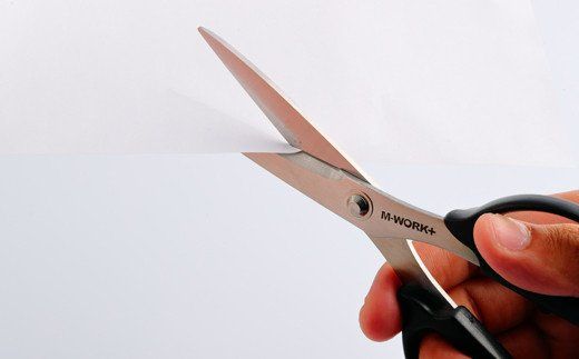 事務用はさみ155mm マイティーワークプラス ～鋏 ハサミ はさみ 刃物 ニッケン刃物 関市 文具 文房具 事務 雑貨～