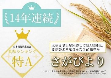 CI373_【無洗米食べ比べ！】さがびより５㎏夢しずく５㎏【１０回定期便】/みやき町