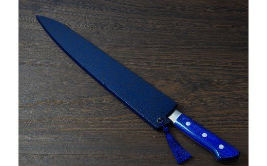 H55-16 剛シリーズ スライサー 245mm 木製鞘付き【左利き用】