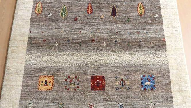 ギャッベ カシュクリ 絨毯 【限定1品】ギャッベ カシュクリ 181×118cm