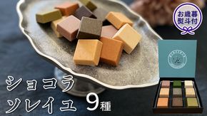 【 お歳暮 熨斗付 】  ショコラソレイユ 9種 チョコレート チョコ スイーツ デザート 高級 ギフト 贈り物 お礼 プレゼント 手土産 お菓子 [DJ09-NT]