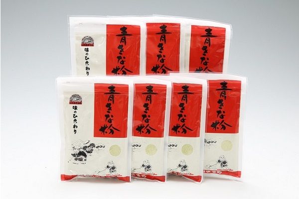 味のひまわり 青きな粉 100g×7袋【370-006A】