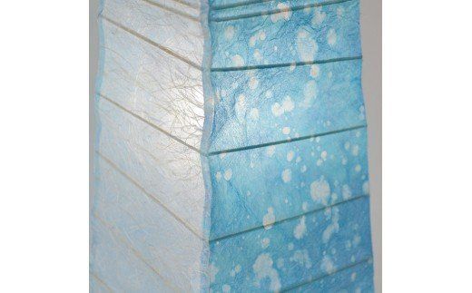 D47-02 tree ラグーン×小倉流紙ブルー B-150-LD フロアライト