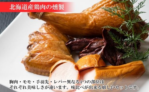 北海道 鳥スモーク くん煙醤油 豚丼のたれ セット ムネ モモ 手羽先 レバー スモーク 鶏肉 スモーク チキン 燻製 薫製 豚丼 醤油 タレ きくや旅館 送料無料 北海道 十勝 士幌町【K14】