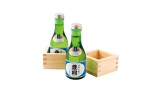 豊の関（180ml）2本＆木枡2個付きセット【豊後高田市限定】 お酒 アルコール B1-72
