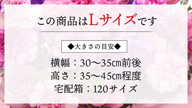 【 12ヶ月 定期便 】 癒し の フラワー セラピー アレンジメント Lサイズ お花 花 はな アレンジ リラックス リフレッシュ ストレス [CT128ci]