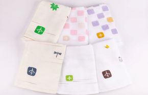 099H339 【スピード発送】JAPAN madeガーゼタオル 7枚セット（フェイスタオル6枚+ハンドタオル1枚）おまかせアソートF【泉州タオル 国産 吸水 普段使い シンプル 日用品】