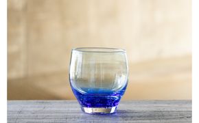 【RYUKYU GLASS WORKS 海風】バドロック＜青＞