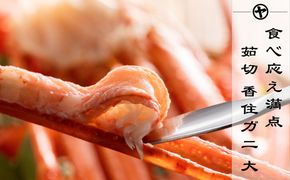 【香住ガニ 茹で切り 6肩 大サイズ カニ酢付 冷蔵】カニの水揚げ次第順次発送予定  カニの本場 香住産 食べ応えのある大サイズ6肩でお届け 最上質な香住ガニを見定め競り落とし 立派なカニを自信を持って提供 ふるさと納税 カニの旨味と甘味が抜群 鮮度抜群 香美町 香住 兵庫県 香住港 かに カニ ベニズワイガニ 産地直送 マルヤ水産 24000円 11-12