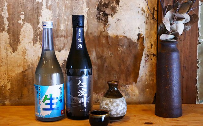 【さわやか旨シリーズ】仁淀川純米吟醸原酒生＆瀧嵐吟醸生セット