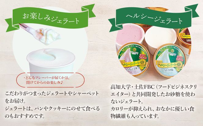 いろいろな商品が味わえる ジェラート バラエティギフト セット 合計20個 dc-0066