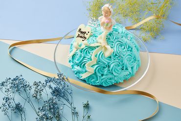 【Le Lis】シンデレラ♪とびっきり可愛い芸術デコレーションケーキ5号（4～6名様分）！もちろん美味しさにも自信！【冷凍でお届け・冷蔵解凍】 air