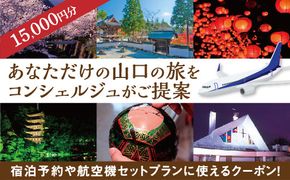 B048 山口オーダーメイド旅行クーポンE（15000円分）
