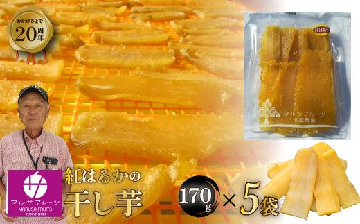 紅はるかの干し芋170ｇ×５袋入り 088-006