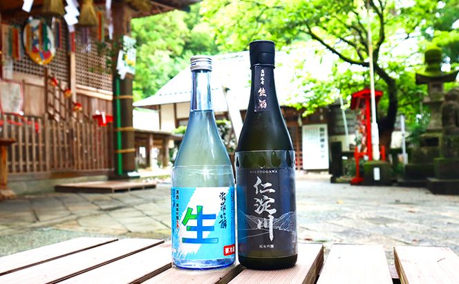 【さわやか旨シリーズ】仁淀川純米吟醸原酒生＆瀧嵐吟醸生セット