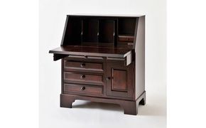 北海道民芸家具ライティングビューローHM800《HNU色》【0815501】