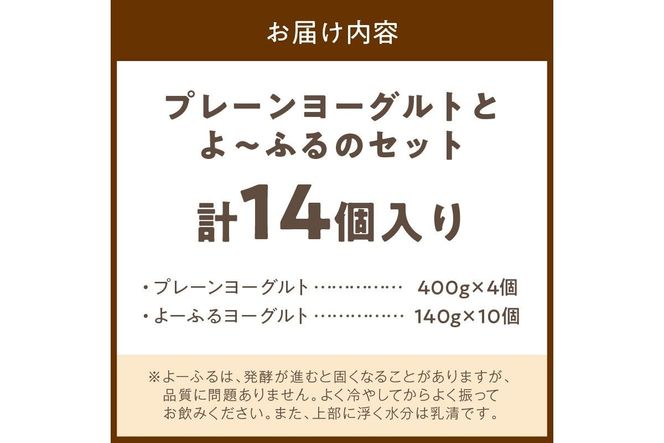 プレーンヨーグルトとよ～ふるのセット　ヒラヤ 乳製品 飲料 牛乳 ミルク 乳酸菌 乳酸菌飲料 ヨーグルト よーぐると AM00429