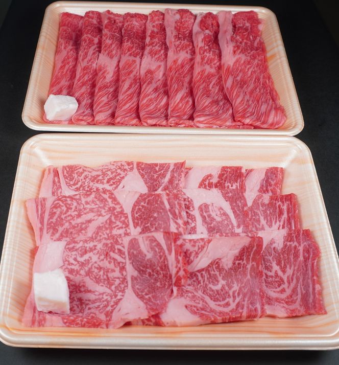 1624 鳥取F1牛肩ロースすき焼き・焼肉用セット 800g