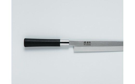 H17-32 プラ柄 口金付き和包丁 刺身270mm【最長6か月を目安に配送】